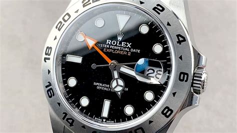 rolex explorer 2 40mm lug to lug|Rolex explorer ii black.